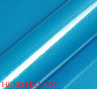 HEXIS HX20BFJB Pellicola Car Wrapping Blue Turchese Fiordo Lucido