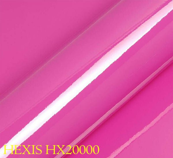 HEXIS HX20PCAB Pellicola Car Wrapping Rosa Caramella Lucido